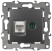 Розетка ЭРА Серия 12 12-3110-12 комбинированная RJ45+TV IP20 графит