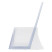 Business card holder desktop STAMP, 40*100mm, transparent