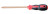 Pozidriv PZ screwdriver 4*200 mm (total 327mm) intrinsically safe alloy BeCu 264-1010, HORTZ