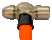 IB Hammer with round striker (aluminum/bronze), wooden handle, 700 g
