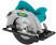 Circular saw 1280 W; 5000 rpm; 185/20 mm; zhel. support; res. incl.; BS of brushes; block of spindles; box