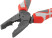 Плоскогубцы комбинированные "Эталон", CrV сталь, ребра жесткости на губках, тефлоновое покрытие, 3К прорезиненные ручки 200 мм