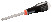 Screwdriver with ERGO handle for Phillips PH screws 3x150 mm, stainless steel