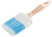 The brush is fluted, thick. 18 mm, PBT bristles, stainless steel crimp., beech handle, width 70 mm
