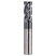 End mill plosk TV/spl 4Z No.026, 12/12*16*63 HRC45 AlTiN without chamfer profiled