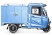 Cargo electric tricycle Rutrike CARGO Cabin Dual, green