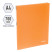 Folder with Berlingo "Neon" spring binder, 17 mm, 700 microns, neon orange