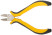 Бокорезы "мини" Профи, никелированное покрытие, черно-желтые мягкие ручки 115 мм