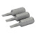1/4" Screw bits with slot 1.6x9 mm, L=25 mm, 10 pieces