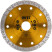 Diamond cutting disc universal Pro (dry and wet cutting) 125x1.3x10x22.2 mm