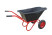 Industrialist 2-wheel anti-impact wheelbarrow, 130 liters (cast wheel)