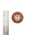 NS05-6116 Rough hemisphere, Ø50x19mm, AH 9.5mm, 16 Grit