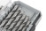 Set of HSS metal drills, 118° sharpening angle, layer. case, 19 pcs. (1-10mm, through 0.5mm)