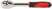 Hand crank (ratchet), 40Cr alloy steel mechanism, plastic rubberized handle, 1/4", 24 prongs