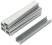 Скобы для степлера закалённые усиленные Профи 11,3 мм х 0,7 мм (узкие тип 53) 8 мм, 1000 шт.