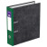 Folder-recorder Berlingo "Standard", 70 mm, marble, with carm. on the spine, the lower metal. edging, green