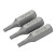 1/4 Set of bits for TORX T45 screws, 5 pcs., L=25 mm