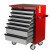 7-section tool cart (JTC-3931) with a set of 344 JTC tools