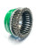 Cup harness brush with a limiting ring, D80 mm, 20 bundles, stainless steel straight wire ROH 0.50 mm, M14 fit