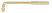 Angle handle 1" AlCu intrinsically safe 121-1008, HORTZ