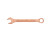 Combination wrench 17x17 mm copper plating SITOMO