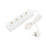 ProConnect extension cable 4 sockets, 1.5 m, 3x0.75 mm2, s/w, white