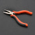 Long pliers for precision work, CRV, 125 mm.// HARDEN