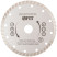 Diamond cutting disc "turbo" (dry and wet cutting) 150x2.4x7.5x22.2 mm