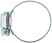 Crimping clamp (galvanized steel) width 12.7 mm 1 3/4" (25-44 mm)