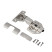 Semi-folding hinge with door closer 45mm h0 clip-on AKS PLUS 3D (self-tapping screws, plugs)