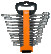 Набор комбинированных изогнутых гаечных ключей 8 - 19 мм, 12 шт