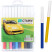 Markers STAMM "Cars", 10 colors, washable, plastic. pencil case, European suspension