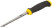 Drywall hacksaw, red-hot tooth, rubberized handle 150 mm