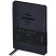 Undated diary, A5, 136 l., leatherette, Berlingo "Color Zone", black. cut, with elastic band, black