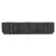 KUP ERA Installation Box-3-70-45 black 3-seater 212x70x45mm for hollow walls self-tapping screws metal feet IP20