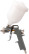 Pneumatic spray gun, plastic upper tank 600 ml, 1.5 mm