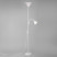 7088-501 Floor Lamp Rivoli Alexandrina 7088-501 Floor Lamp 1 x E27 40W + 1 x E14 40W White