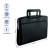 Folder-portfolio of 8 Berlingo "Silk Touch" compartments, A4, 380*280*45 mm, 700 microns, black