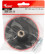 Grinding disc with Velcro, M14 nut + drill adapter, 125x10 mm