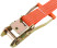 Load fastening strap, ratchet mechanism 196 mm, tape 50 mm x 10 m, 2000 / 4000 kg