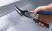 D22A-SB MULTISNIP Metal scissors, perfect, elongated, left, 280 mm, cut: 1.2mm, high quality steel, long straight continuous cut