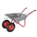 Wheelbarrow 85L Garden MI (red) with wheels 3.25 D20