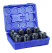 A set of threading heads for manipulators ETM-24/PTM-24, GTM24, DIN, M6-M24, 9 pcs.