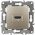 Розетка ЭРА Серия 12 12-3114-04 HDMI IP20 шампань
