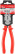 Combination pliers "Light", plastic handles, polished steel 200 mm