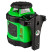 Rotary laser level AMO ROTOR 240G with green beam