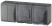 Block Two sockets + Switch ERA Expert 11-7404-03 Dual IP54 16A-10AX-250V OP AMP Grey
