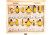 SFR-12-8 набор кромочных фрез N2, STABILMATIC 8 мм, 12 предметов