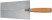 Finishing trowel, tool steel, wooden handle 180 mm