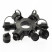 ERA ERAPS-OR Splitter for IP65 Garlands Circular 6 Sockets Black